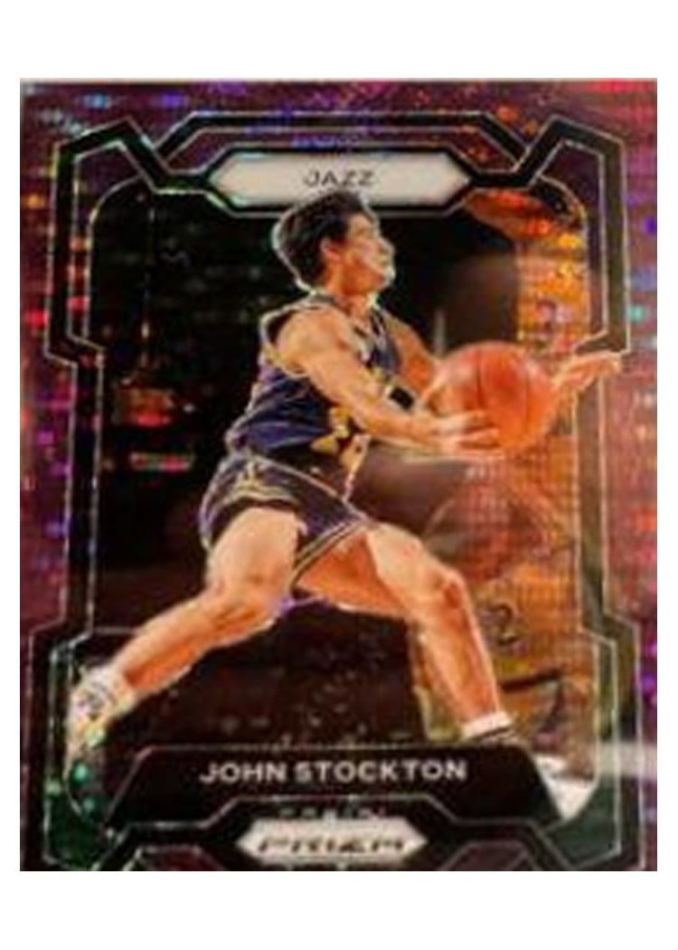 2023-24 Panini Prizm Base Set John Stockton #198 card
