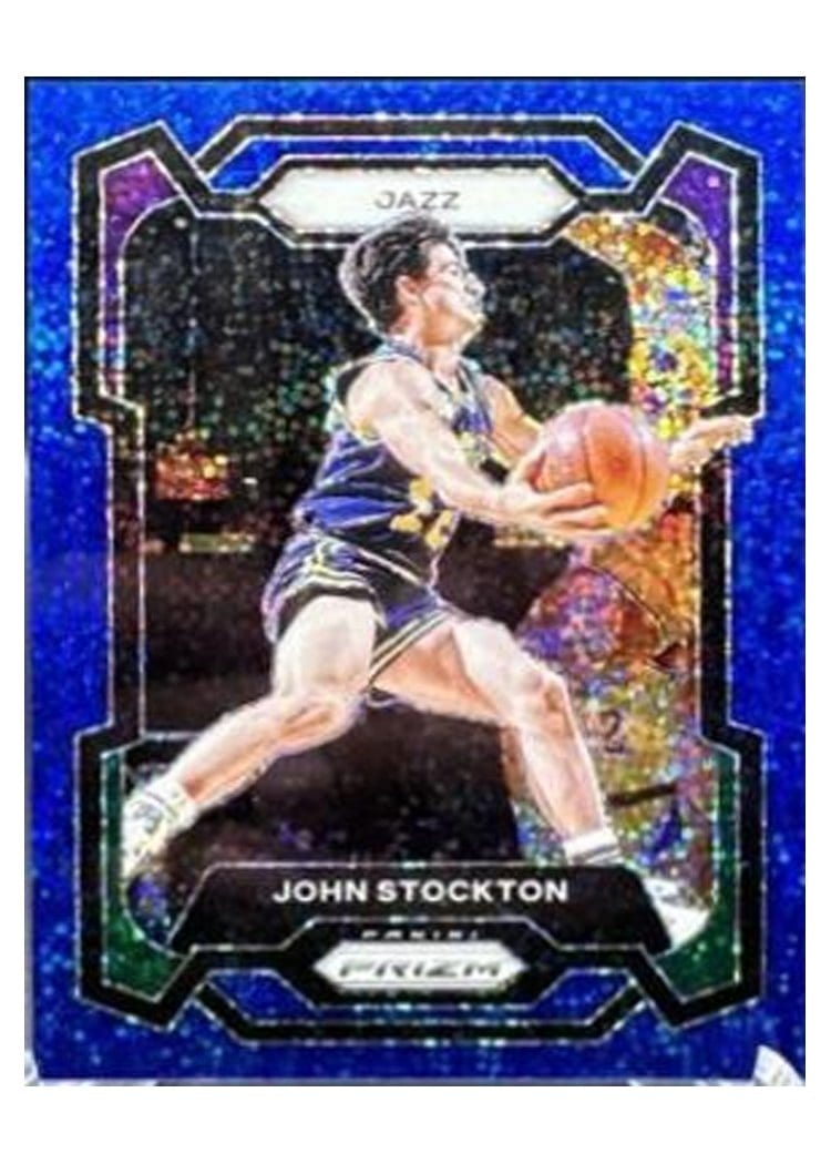 2023-24 Panini Prizm Base Set John Stockton #198 card