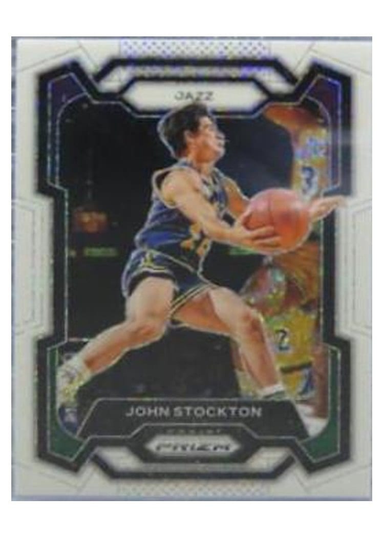 2023-24 Panini Prizm Base Set John Stockton #198 card