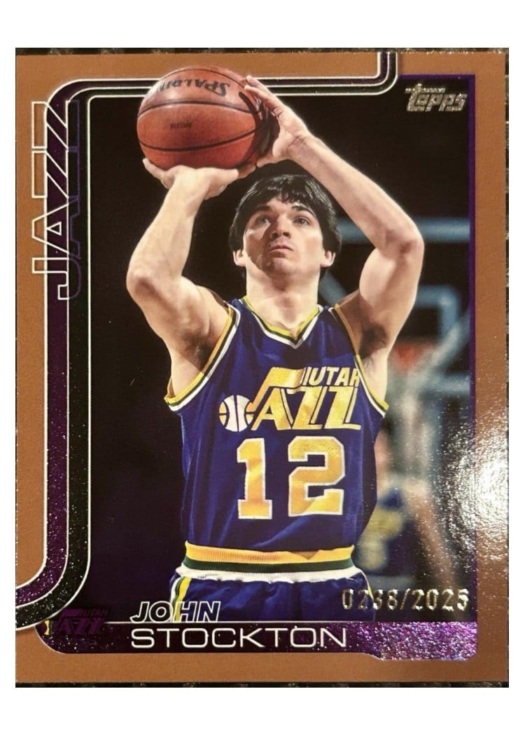 2025-26 Topps Base Set John Stockton #264 card
