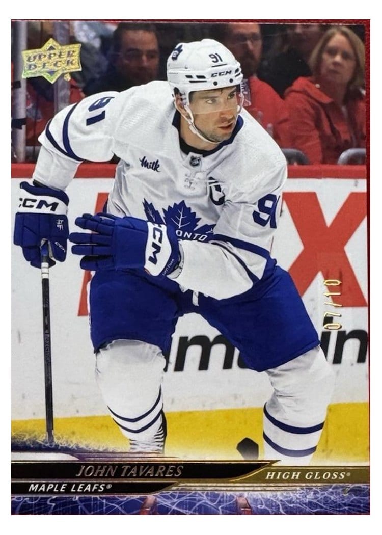 2024-25 Upper Deck Base Set John Tavares #412 card