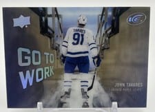 2024-25 Upper Deck Ice Go to Work John Tavares #GTW-14 card