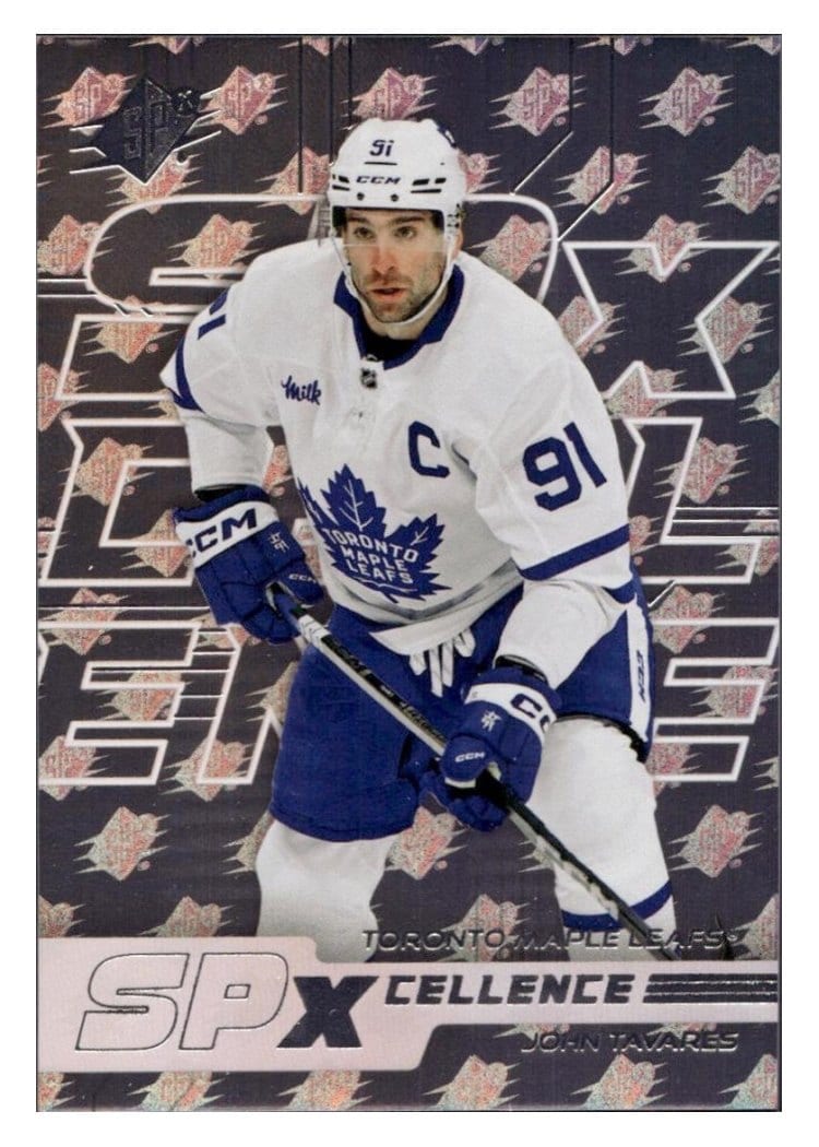 2025-26 SPx 2024 Update - SPxCellence Autos Parallel John Tavares #XC-JT card