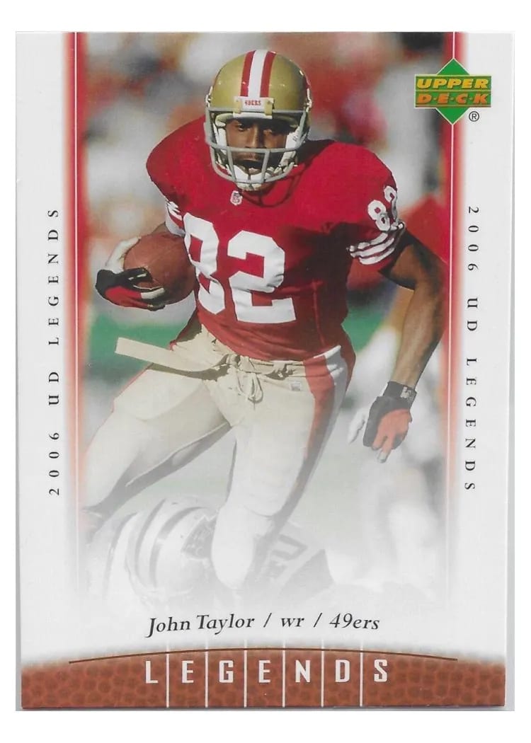 2006 Upper Deck Legends John Taylor #61 card
