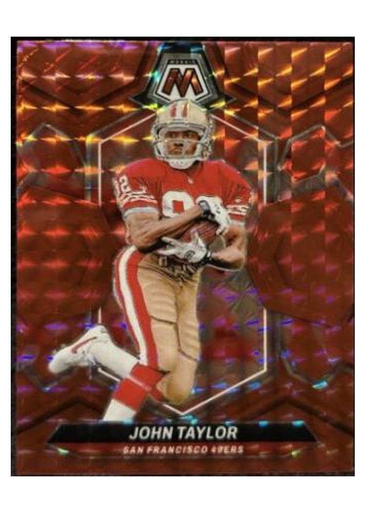 2024 Panini Mosaic Base Set John Taylor Red #235 card