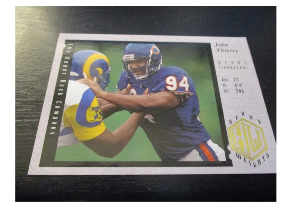 1994 Upper Deck John Thierry #33 card