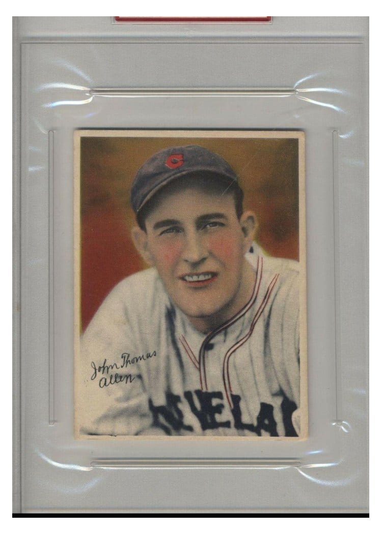 1936 R312 John Thomas Allen card