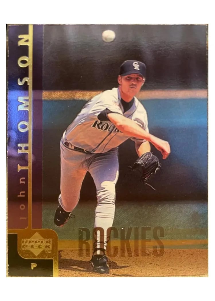 1998 Upper Deck Special FX John Thomson #51 card