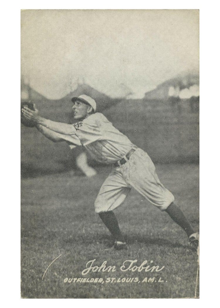 1921 Exhibits John Tobin card