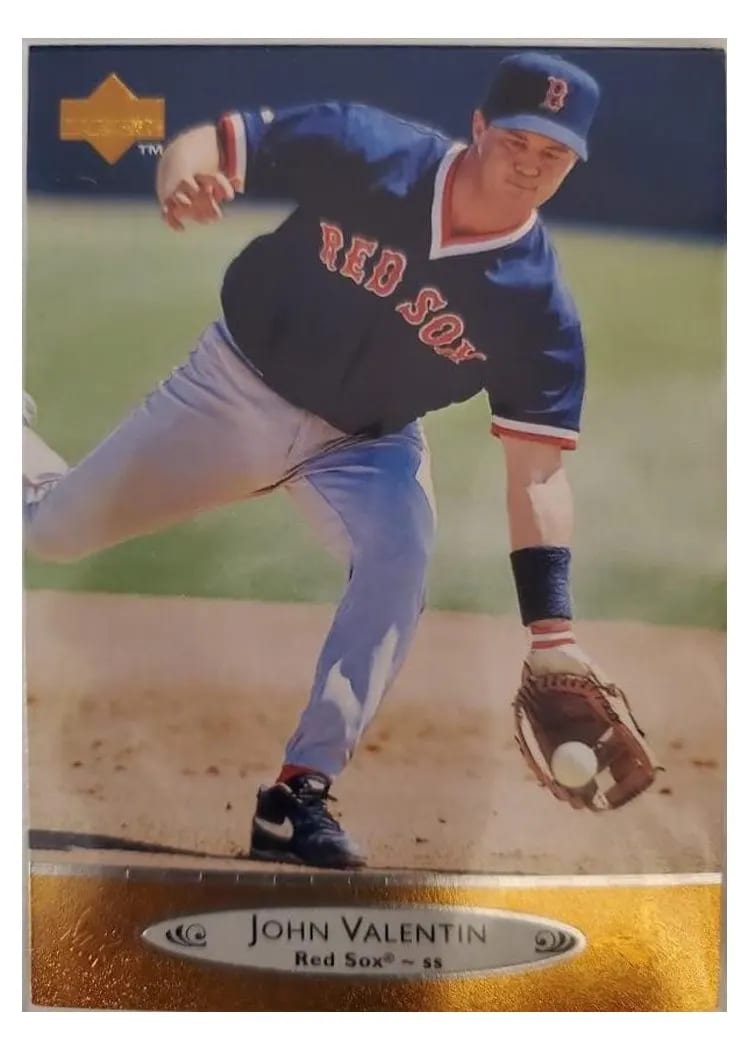1996 Upper Deck John Valentin #25 card