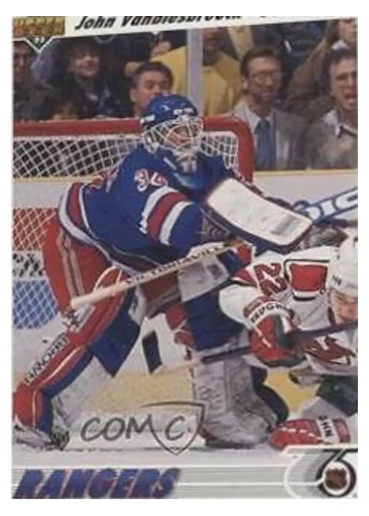 1991 Upper Deck John Vanbiesbrouck #324 card