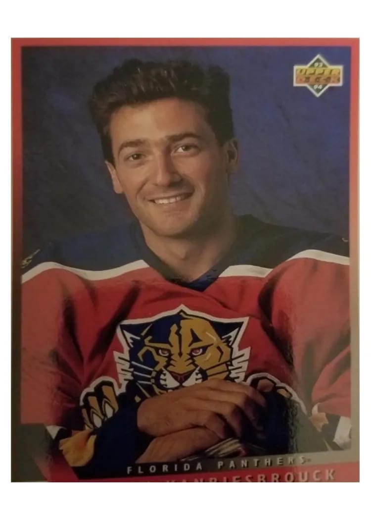 1993 Upper Deck John Vanbiesbrouck #8 card