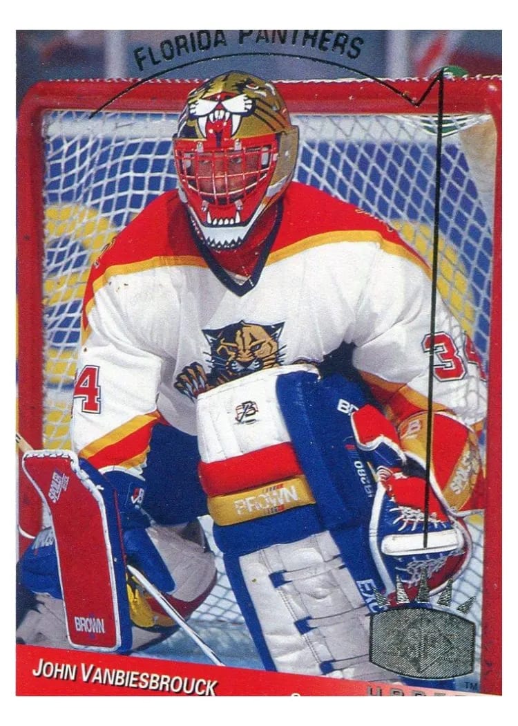 1993 Upper Deck SP John Vanbiesbrouck #60 card