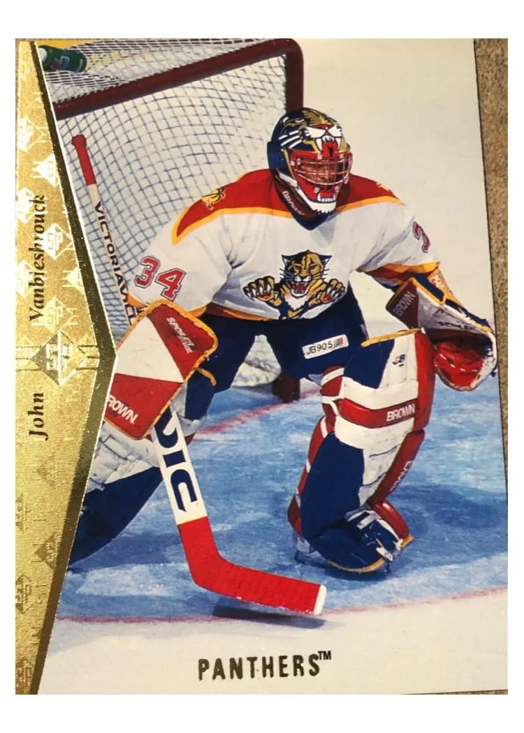1994 SP John Vanbiesbrouck #44 card