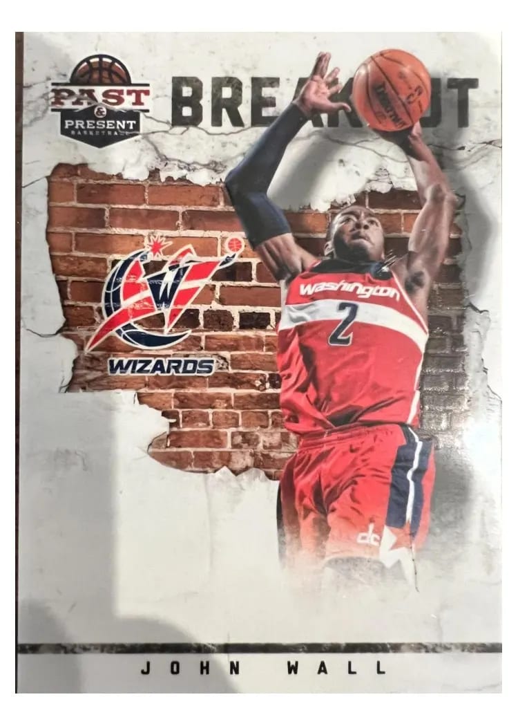2012 Panini Past & Present John Wall #2 card