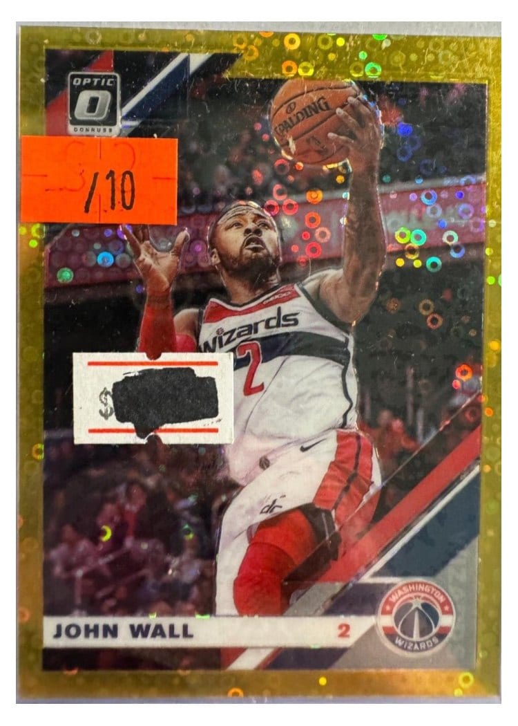 2019-20 Donruss Optic Base Set John Wall #99 card