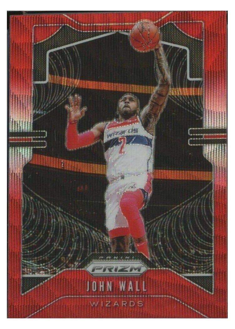 2019-20 Panini Prizm Base Set John Wall #181 card