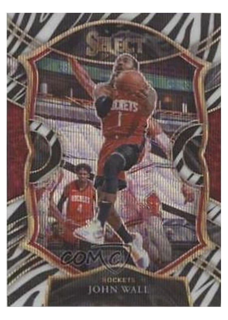 2020-21 Panini Select Base Set John Wall #31 card