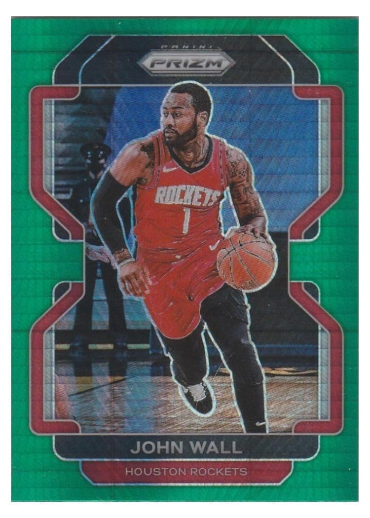 2021-22 Panini Prizm Base Set John Wall #68 card
