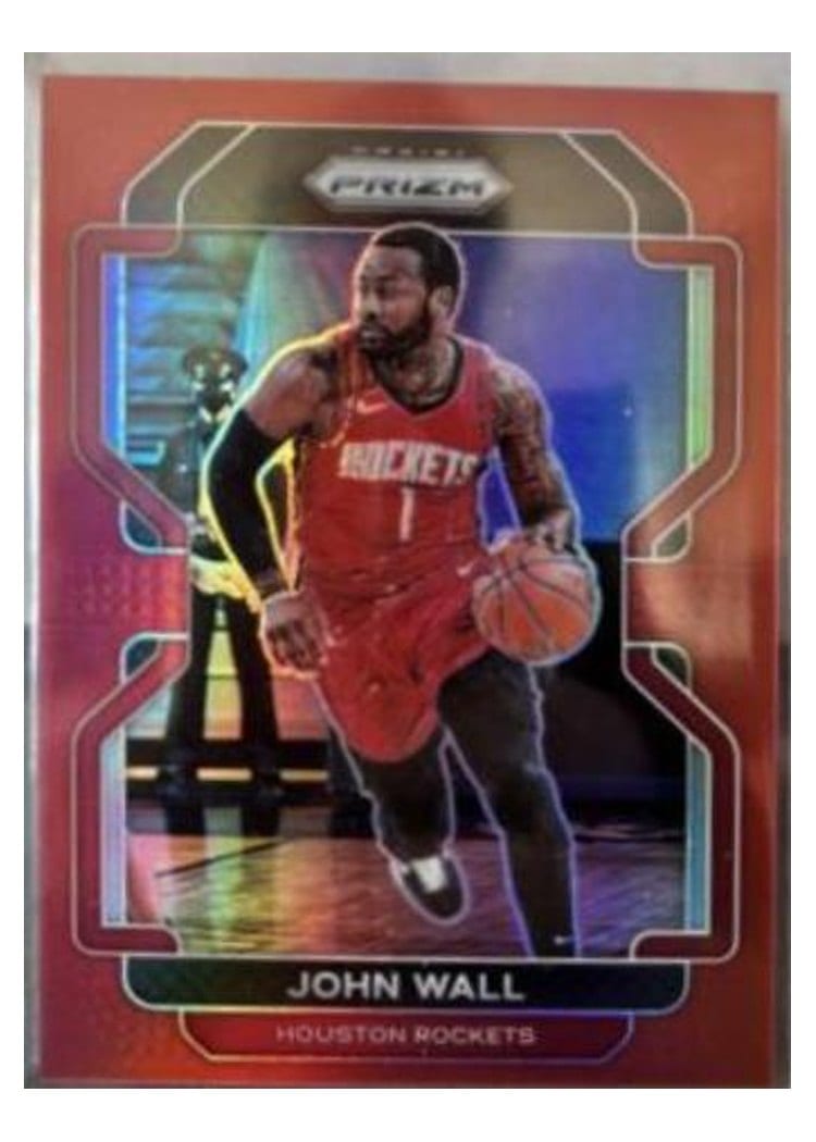 2021-22 Panini Prizm Base Set John Wall #68 card