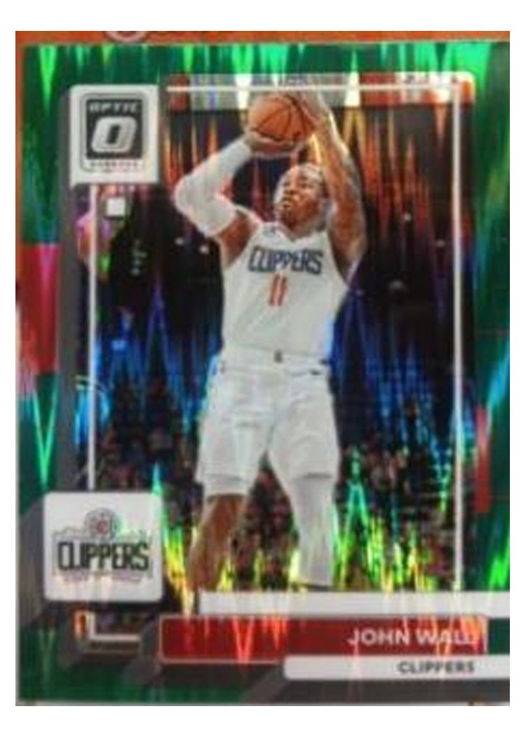 2022-23 Donruss Optic Base Set John Wall #114 card