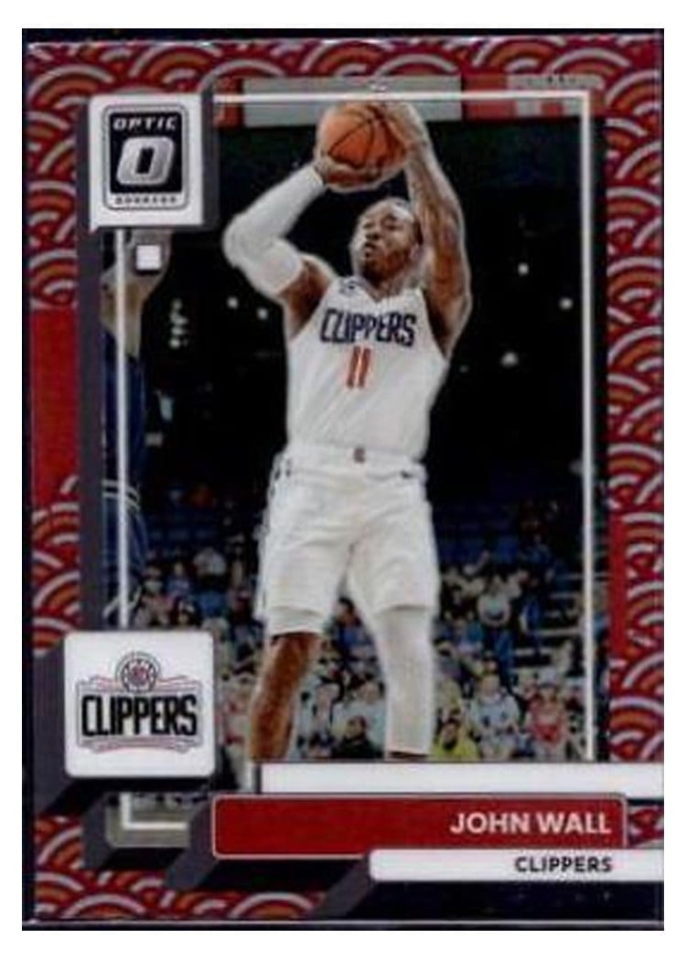2022-23 Donruss Optic Base Set John Wall #114 card