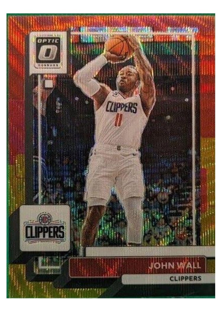 2022-23 Donruss Optic Base Set John Wall #114 card