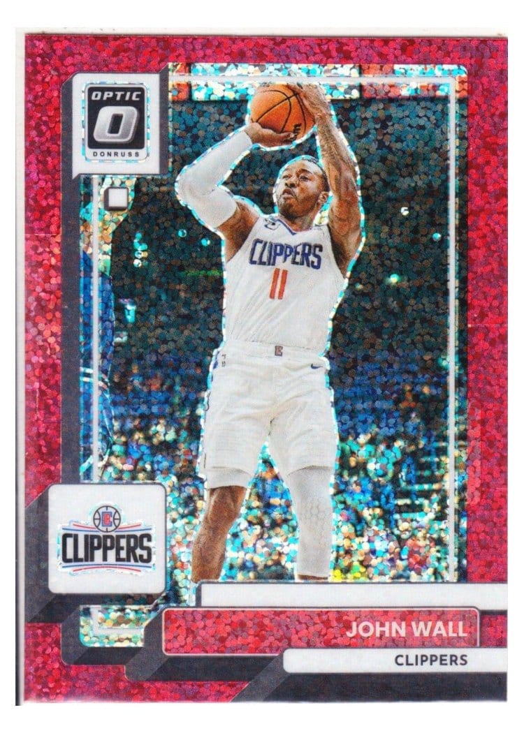 2022-23 Donruss Optic Base Set John Wall #114 card