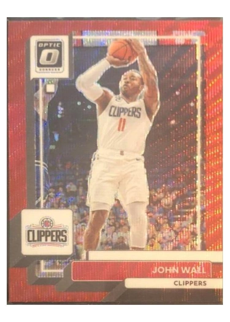 2022-23 Donruss Optic Base Set John Wall #114 card