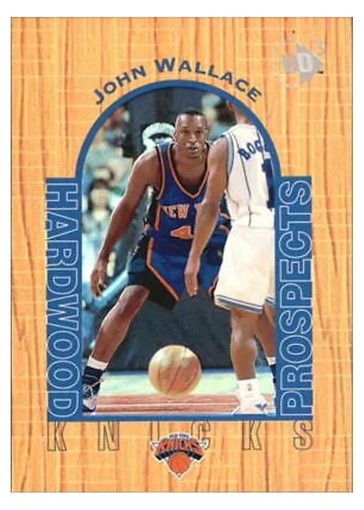 1996 UD3 John Wallace #12 card