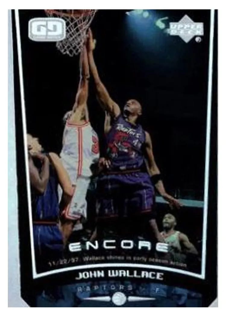 1998 Upper Deck Encore John Wallace #80 card