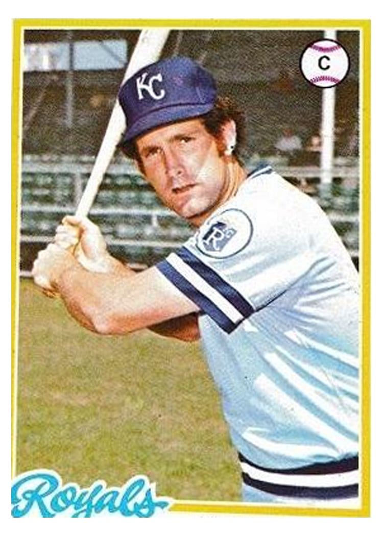 1978 Topps John Wathan #343 card