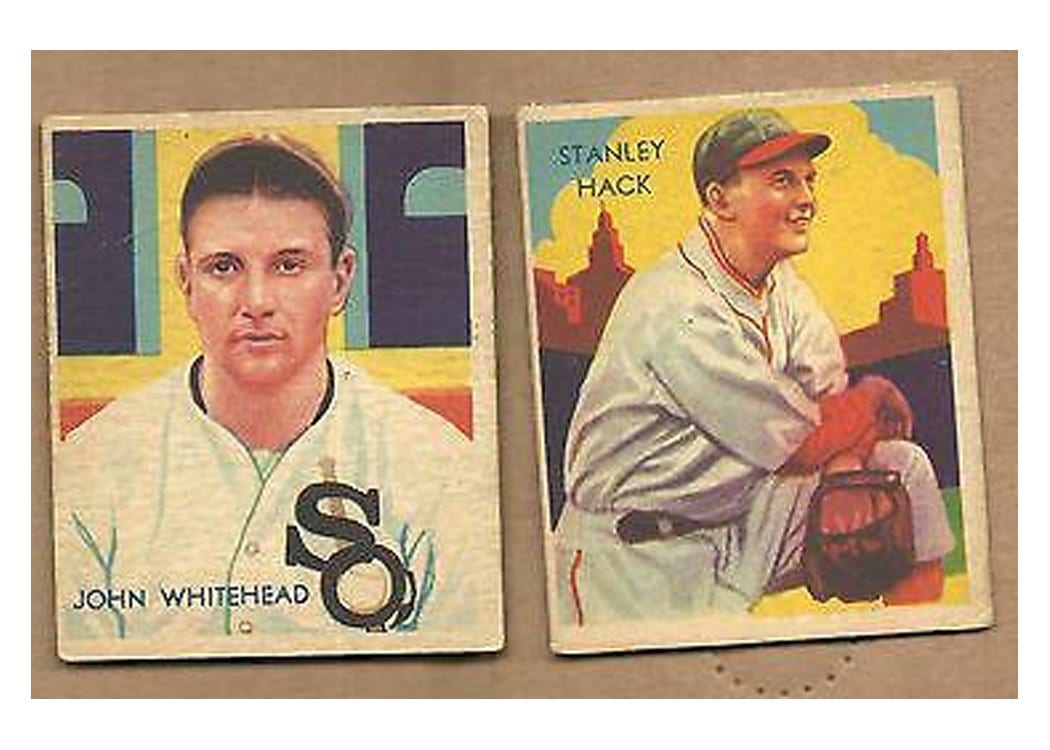 1935 Diamond Stars John Whitehead #51 card