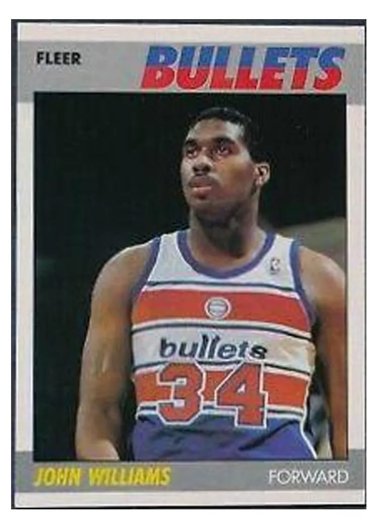 1987 Fleer John Williams #122 card