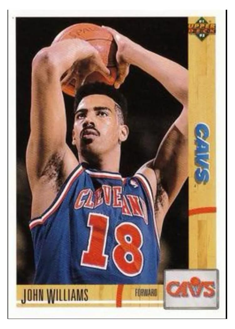 1991 Upper Deck John Williams #249 card