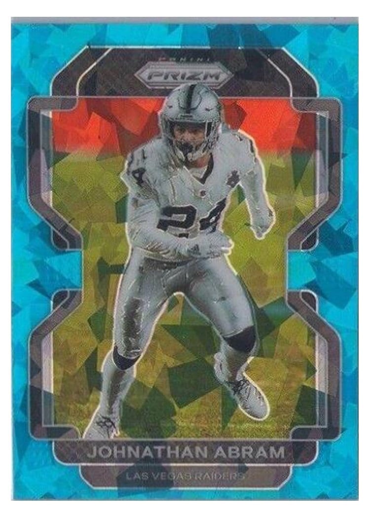 2021 Panini Prizm Base Set Johnathan Abram #182 card