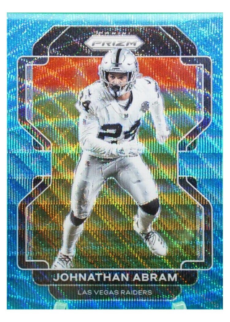 2021 Panini Prizm Base Set Johnathan Abram #182 card