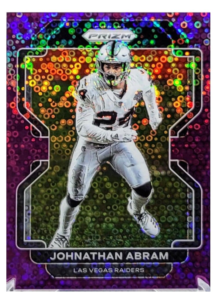 2021 Panini Prizm Base Set Johnathan Abram #182 card