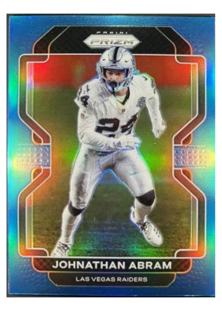 2021 Panini Prizm Base Set Johnathan Abram #182 card