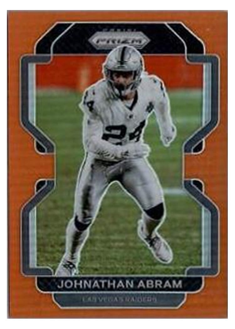 2021 Panini Prizm Base Set Johnathan Abram #182 card