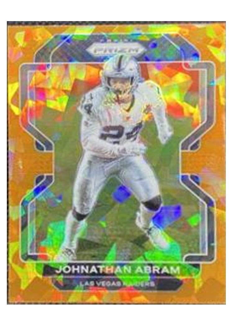 2021 Panini Prizm Base Set Johnathan Abram #182 card