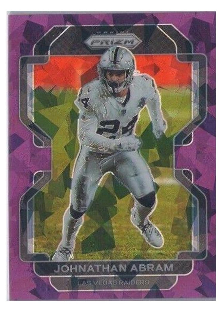 2021 Panini Prizm Base Set Johnathan Abram #182 card