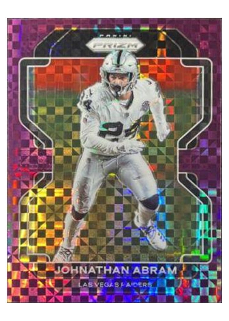 2021 Panini Prizm Base Set Johnathan Abram #182 card