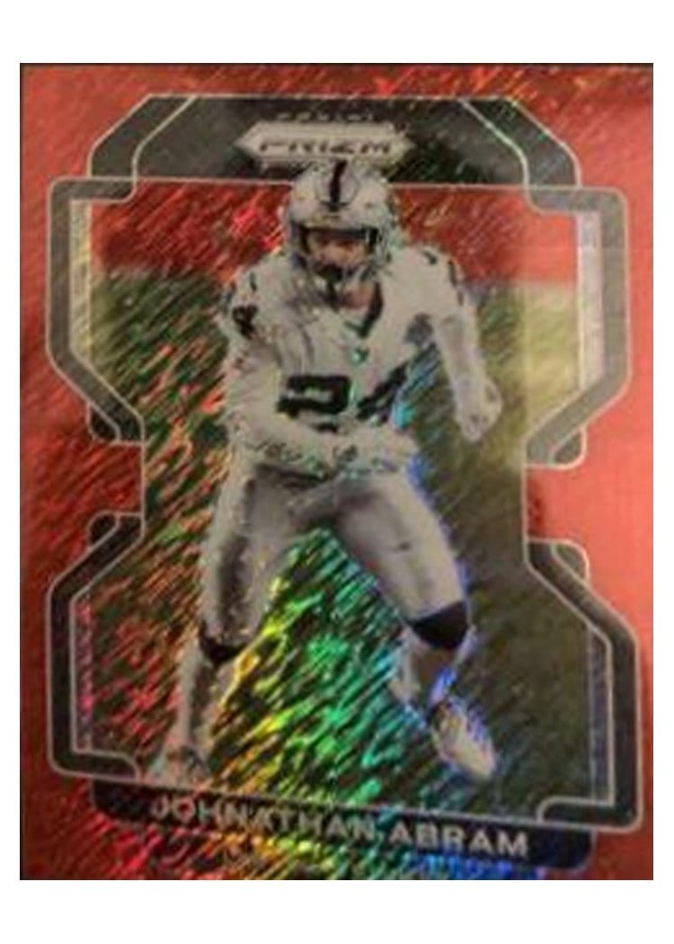 2021 Panini Prizm Base Set Johnathan Abram #182 card