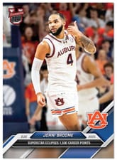 2024-25 Bowman U Now Base Set Johni Broome #73 card