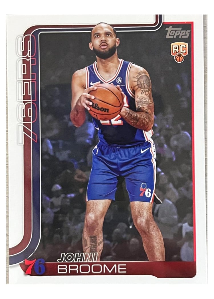 2025-26 Topps Base Set Johni Broome #235 card
