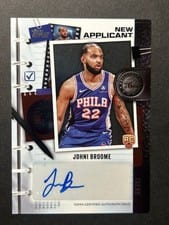 2025-26 Topps New Applicants Autographs Johni Broome #NA-JO card
