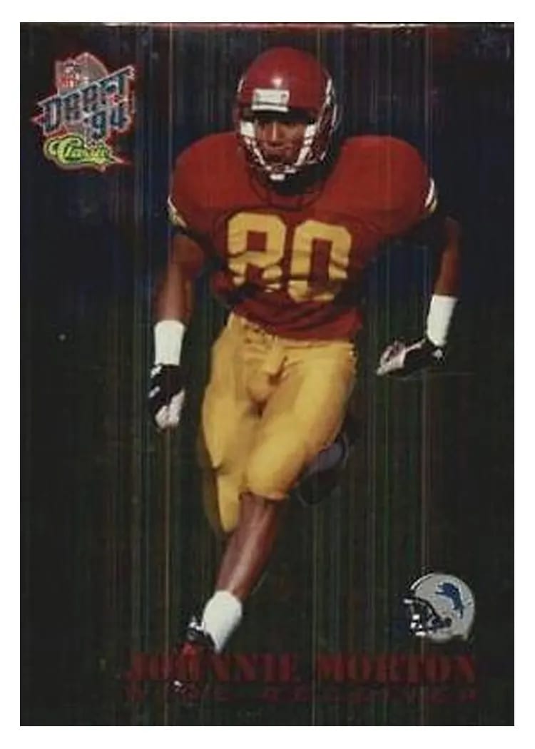 1994 Classic Draft Stars Johnnie Morton #15 card
