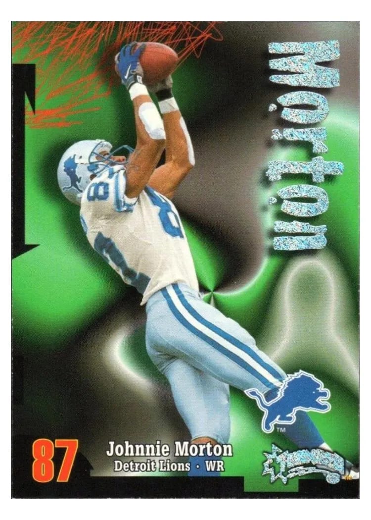 1998 Skybox Thunder Johnnie Morton #23 card
