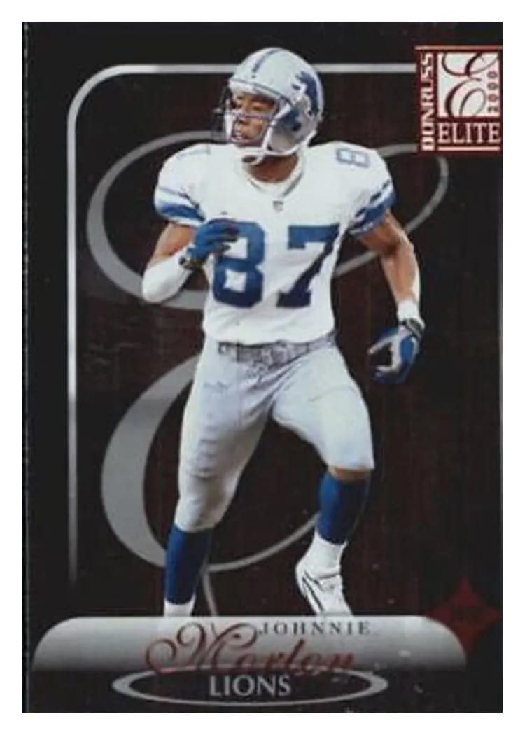 2000 Panini Donruss Elite Johnnie Morton #42 card